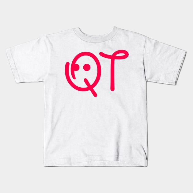 cute sweet pretty lovable Kids T-Shirt by Supertrooper